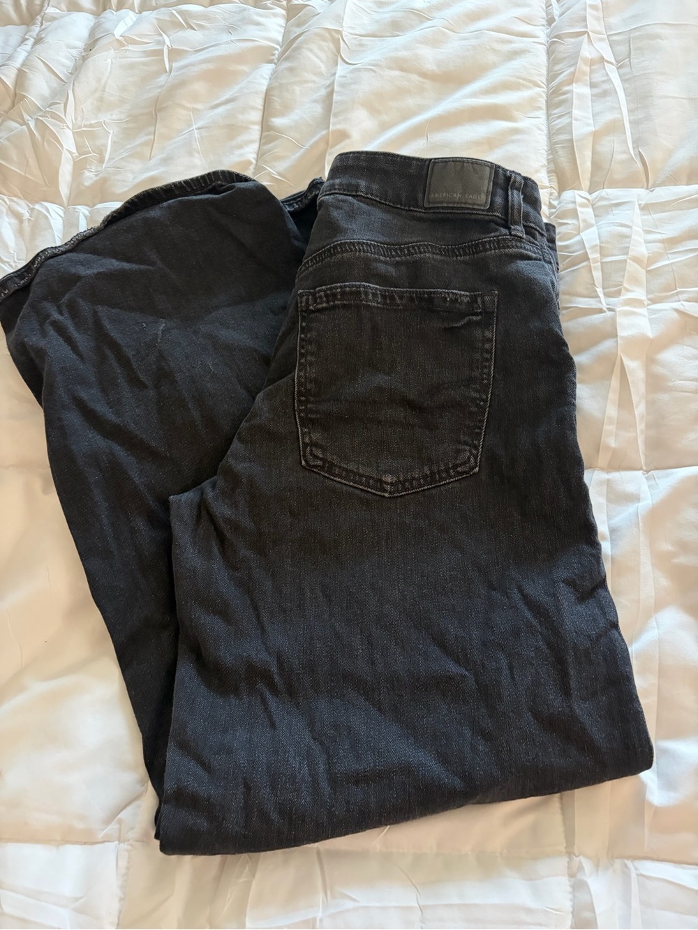 American Eagle Outfitters Slim Straight Men's Black Jeans